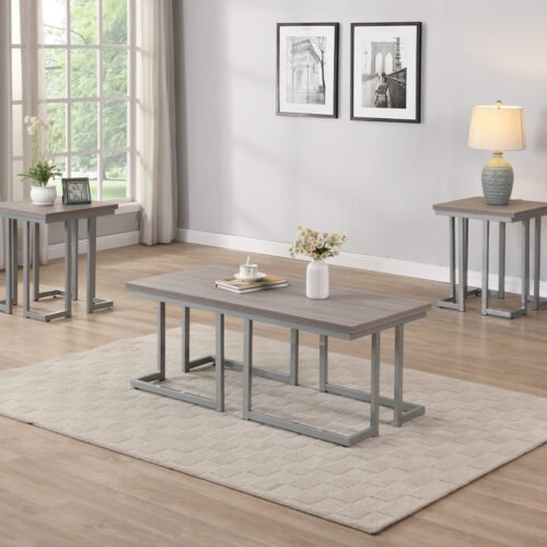 Cocktail & 2 End Tables T396-3