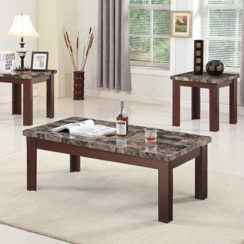 Cocktail & 2 End Tables T518-3