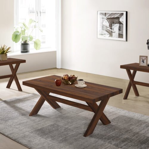 Cocktail & 2 End Tables T710-3