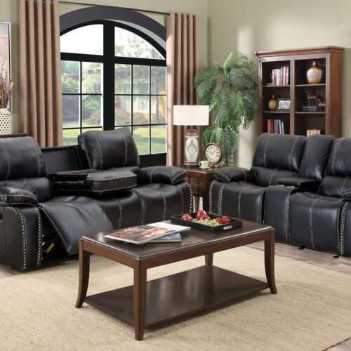 Motion Reclining Console Loveseat U100L